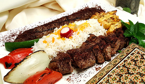 Kabab koobideh Food served on plate