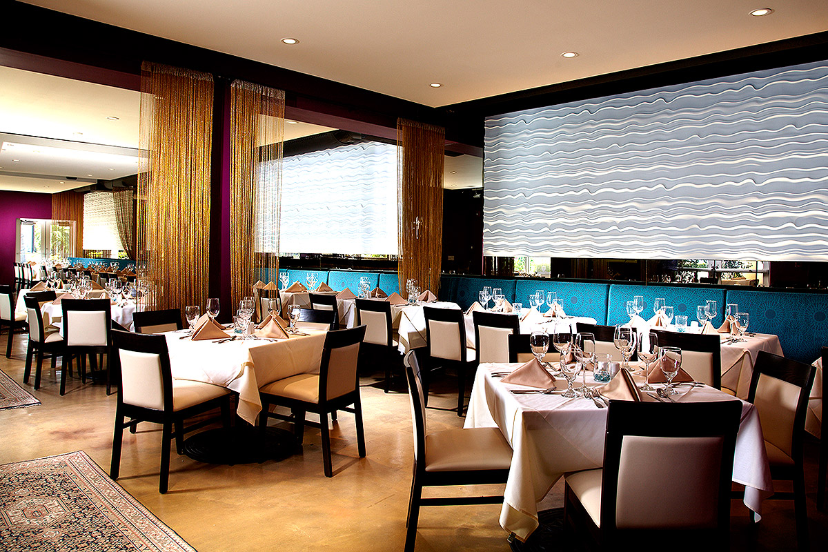 Dining room at Bha! Bha! Persian Bistro